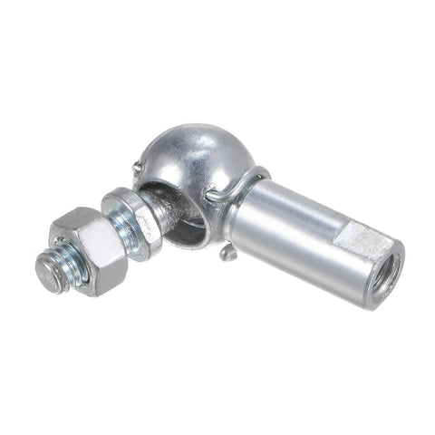 2pcs CS8 M5 Angle Ball Joint with M5x0.8 Right Hand Thread, A3 Steel Self Lubricating Ball Socket Rod End