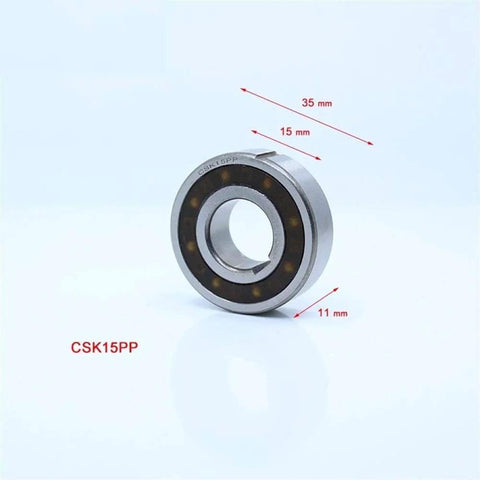 CSK15PP One Way Bearing Clutches 15 * 35 * 11mm with Keyway CSK6202PP Freewheel Clutch Bearings CSK202PP Steel Bearing