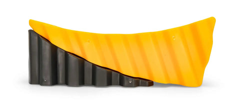 Curved Camper Leveler And Wheel Chock For RVs And Trailers Up To 30,000 Lbs By Camco, Drive On Leveling Adds Up To 4 Inches
