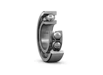 307/C3 SKF Bearing 35 Mm Bore Cylindrical With Sheet Metal Cage And Filling Slots Bearing Steel Side View