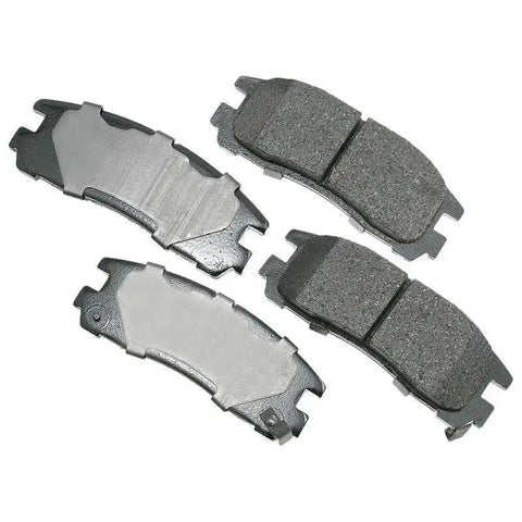 1991 Dodge Stealth FWD Rear D383 Ceramic Disc Brake Pad Set, 1 Set, showing disc brake pads with ceramic friction material.