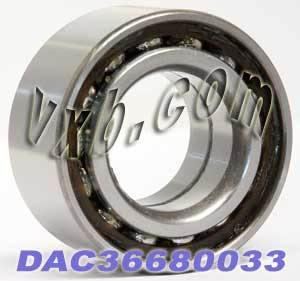 DAC36680033 Auto Wheel Bearing 36x68x33 Open - VXB Ball Bearings