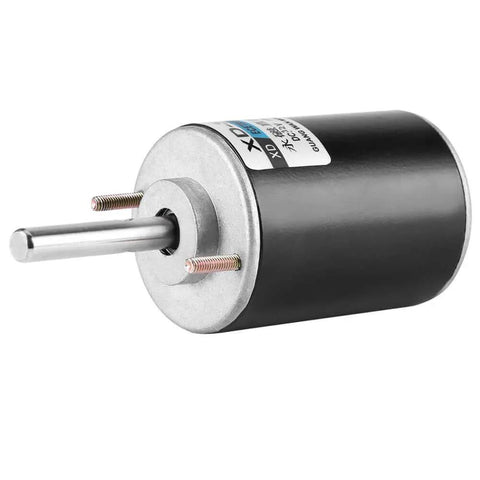 30W CW/CCW Permanent Magnet DC Motor Reversible Electric Gear Motor for DIY Generator XD-3420 (12V 3000RPM), side view
