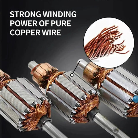 Close-up of High Torque DC Motor 12V/24V Permanent Magnet CW CCW 30W 3500/7000 RPM with copper winding