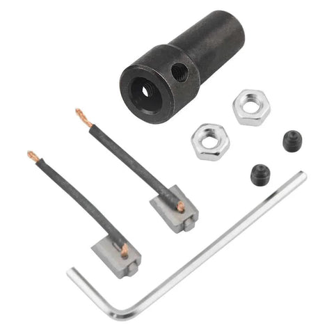 DC Motor 12/24V 30W High Speed CW/CCW Permanent Magnet Motor (12V DC 3500RPM) parts and accessories, hex coupling, wrench