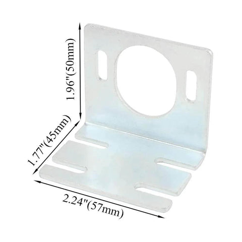 37mm Dia Mounting Bracket Holder for DC Motor 12/24V 30W High Speed CW/CCW Permanent Magnet Motor (12V DC 3500RPM), showing dimensions.