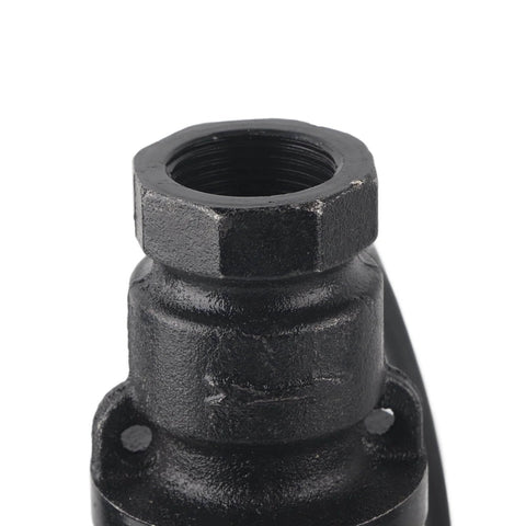 Close-up of DC Pump Large High Battery Solar Brass Motor Floating Impeller S455 DC48V brass component.
