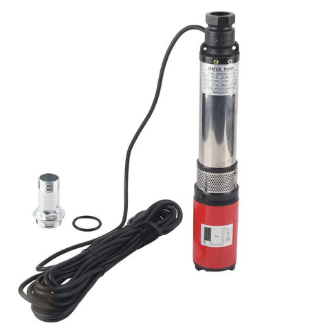 DC Pump Large High Battery Solar Brass Motor Floating Impeller S455 DC48V with cord and connection ring