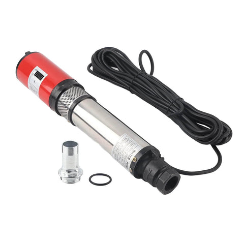 DC Pump Large High Battery Solar Brass Motor Floating Impeller S455 DC48V with cable and accessory view