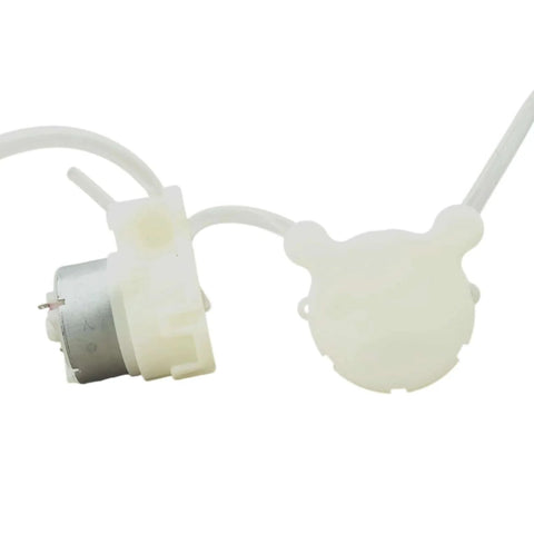 Close-up of DC 5V micro peristaltic pump small flow metering self-priming pump for pumping oil machine, pumping hand sanitizer