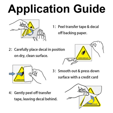Step-by-step guide for applying Mystery Machine Graffiti Design Car Decals Set For Cars Vans Bumpers.