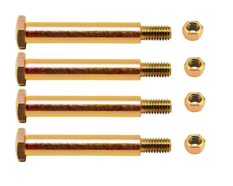 Heavy Duty Deck Wheel Bolts And Lock Nuts Set Of 4 For Cub Cadet Craftsman Husqvarna And Poulan Mowers Fits Replaces 137644 184218