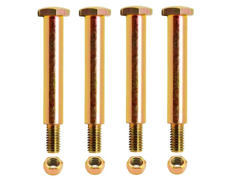 Heavy Duty Deck Wheel Bolts And Lock Nuts Set Of 4 For Cub Cadet Craftsman Husqvarna And Poulan Mowers Fits Replaces 137644 184218 193406