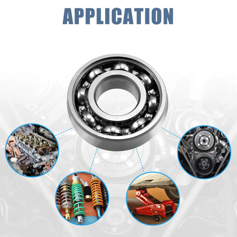 Beefy Deep Groove Ball Bearing 6003Z With Single Shield 17mm By 35mm By 10mm Chrome Steel Bearings Pack Of 1 for DIY projects applications