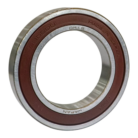 High Speed Deep Groove Ball Bearing 6906DDUCM 6906-2RS 30x47x9mm Made In Japan for radial and axial load support, front view