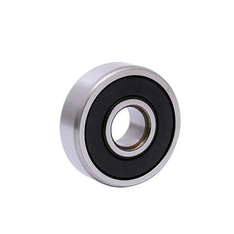 Front view of Deep Groove Ball Bearing Set Of Four With Double Rubber Seals And Pre-Lubricated 1/2 Inch By 1-1/8 Inch By 5/16 Inch FKG R8-2RS Style Ball Bearings.