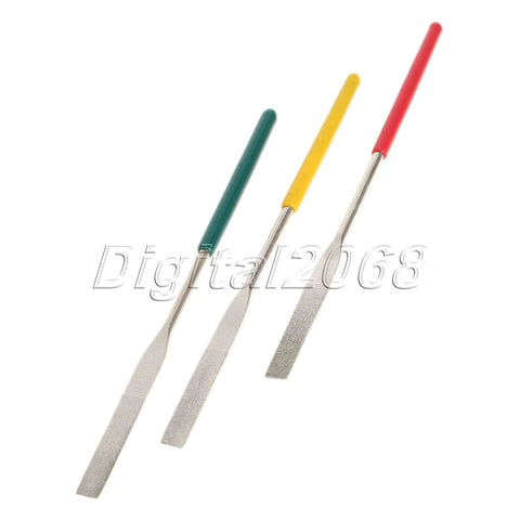 Replacement Tool Part For 10 Piece Diamond Needle File Set with plastic handles for jewelry making and metalworking projects