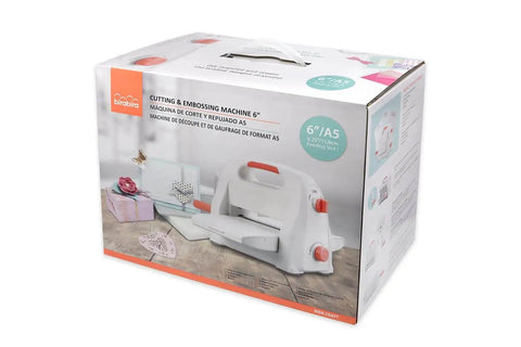 Box packaging of Adjustable Die Cutting And Embossing Machine With Six And One Quarter Inch Feeding Slot For Six Inch Paper And Other Materials Height Adjustment Gear System For Easy Projects By Bira Craft