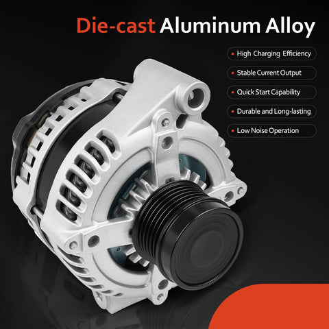 High Output 12V 160A Alternator Replacement For V6 3.6L Engines Fits Grand Caravan Journey Avenger Town And Country 200 Routan