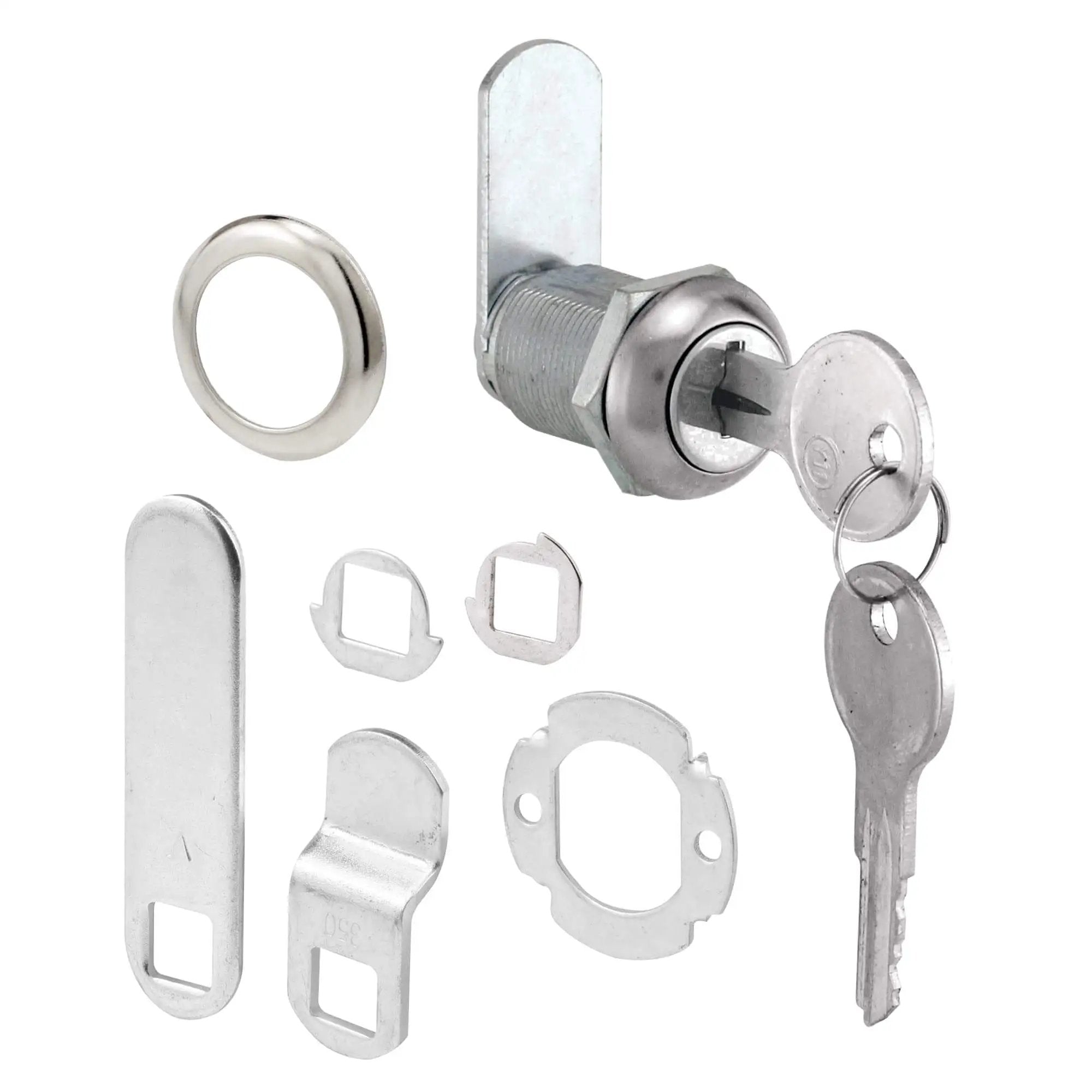 Diecast Drawer And Cabinet Lock Kit With Three Cams Tr...