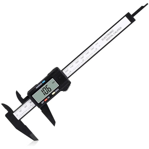Digital Caliper 0 To 6 Inches Electronic Measuring Tool With Large LCD Screen Auto Off Inch And Millimeter Conversion