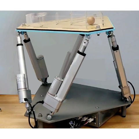 DOCYKE digital linear servo actuators robotic arm toy on metal base with 150mm stroke actuators for DIY robotics
