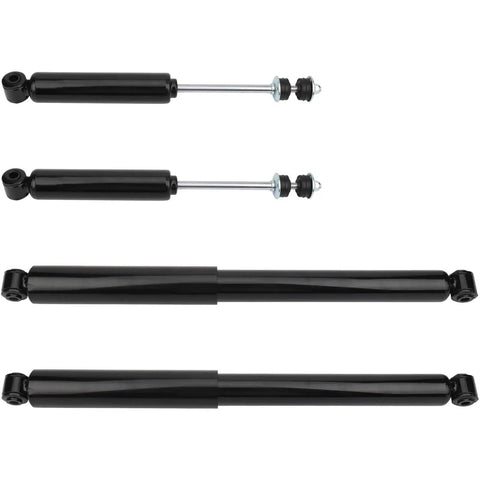 Beefed Up Shock Absorbers Front And Rear Set Of 4 For Dodge Dakota 4x4 1997-2004 And Dodge Durango 4x4 1998-2003 Gas Shocks