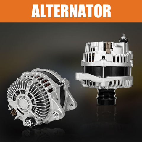 Heavy Duty 12V 160A Alternator For Dodge Journey 2.4L 2009-2020 CW 6 Groove Belt Compatible Replaces 04801490AA 4801490AA