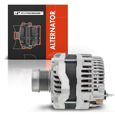 Reliable 160 Amp Alternator For Dodge Journey 2009 To 2020 2.4L 12V With Clockwise Rotation And 6 Groove Clutch Pulley Replacement
