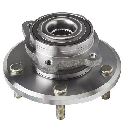 Front Wheel Bearing Hubs Assembly Kit For Dodge Journey 2009 Through 2020 Replacement Includes Two Front Hubs For Left And Right Sides 5 Bolt Lugs ABS Encoder 4 Bolt Flange Direct Fit OE Style