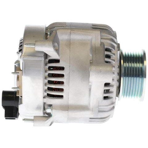 Side view of 12V 120A PMA Alternator Replacement For Dodge Dakota Durango Ram Van 1992-1998 3.9L V6 5.2L V8 5.9L V8 8.0L V10 New High Output OE-Style Direct Fit Premium Quality Automotive Part