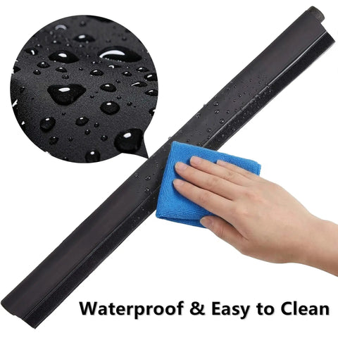 36 Inch Under Door Draft Stopper Blocker Door Sweep Keeps Cold Air Out, Cuts Noise, Light, Odor, Easy Install