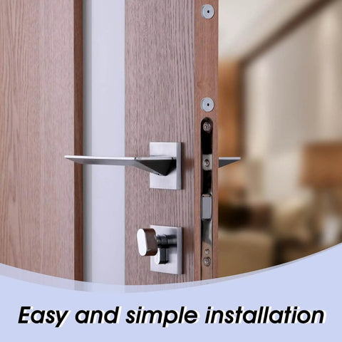 40 Pieces Rubber Door Silencers Set Anti Collision Door Mutes For Metal Doors And Frames installed on wooden door