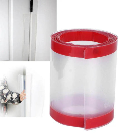 47.2 Inch Roll Door Pinch Guard Safety Stopper For Finger Pinch Prevention, Anti Slam Protector For Home, Nursery, School