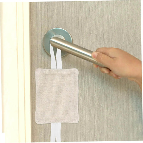 Three Piece Door Silencers Set Heavy Duty Slam Stoppers Easy Install Latch Covers for Nursery No Drill Noise Reduction
