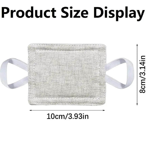 Door Slamming Noise Stopper Cushion For Quiet Doors, Elastic Sides Fit Most Door Sizes, Door Silencer Pad Prevents Slams, 4 By 3 Inches