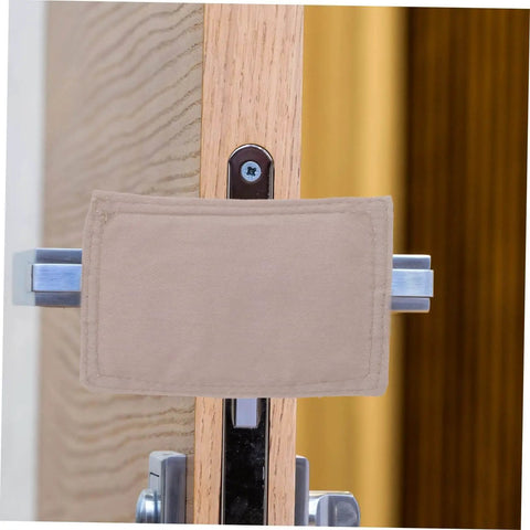 Door Silencer Cushion Set With Elastic Straps Safe Door Stopper For Nursery And Home Use Prevents Slamming And Injuries Versatile Holder
