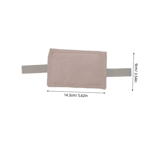 Door Silencer Cushion Set With Elastic Straps Safe Door Stopper For Nursery And Home Use Prevents Slamming And Injuries Versatile Holder For Doors And Furniture Solutions close-up showing size dimensions.
