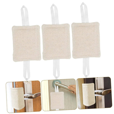 Three Pack Door Silencers Easy Install Door Slam Preventer No Tools Required for Safety Prevents Finger Slamming and Accidental Locking Reduces Noise Fits Most Doors Protects Surfaces with Latch Cushion Covers