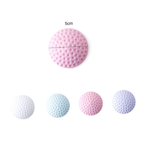 4 Piece Thickening Door Slam Silencer Wall Mount Mute Door Stopper Wall Crash Pad Protector in assorted colors, 5cm diameter