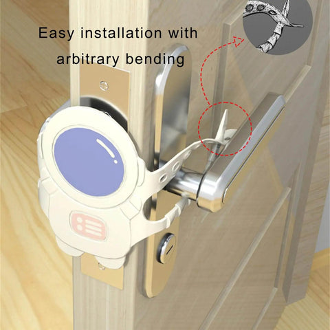 Thick Quiet Door Stopper Cushion With Anti Collision Slamming Silencers Soft Buffer Shock Absorbers For Nursery Rooms installed on door