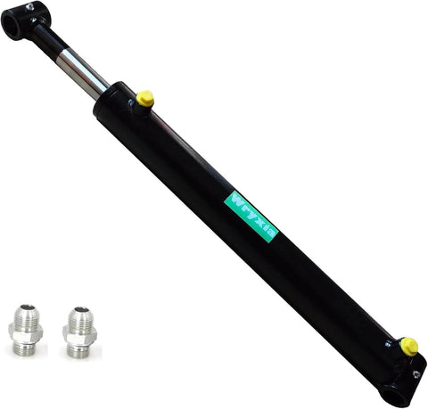 Double Acting Universal Hydraulic Cylinder, 2900-3600 PSI Hydraulic Cylinders Chrome Plated Piston Rod (Stroke 16"; Pin 1.0")