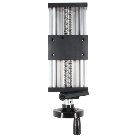 100mm effective stroke length linear rail guide double optical axis linear slide rail ballscrew sfu1605 with manual sliding table