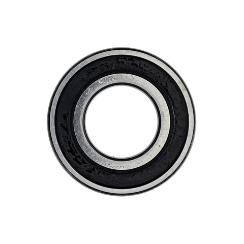 Pack of 10 double row angular contact bearings measuring 25 by 52 by 20.5 millimeters with 2RS seals front view