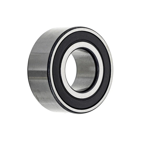 Pack of 10 double row angular contact bearings measuring 25 by 52 by 20.5 millimeters with 2RS seals