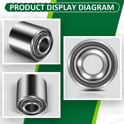 Product display diagram of Double Row Planter Bearing 5203KYY2 Angular Contact HD Seal for John Deere seed drills and planters