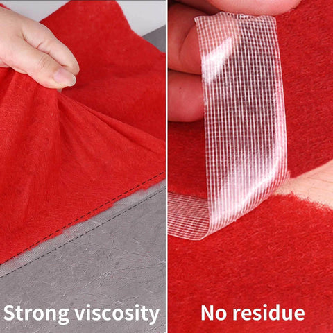 Heavy Duty Double Sided Fabric Tape For Carpets And Rugs Crazy Sticky For Home And Office Use Secures Doormats Cushions And More