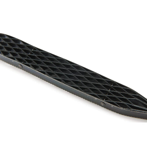 Close-up of double sided wood rasp with coarse and fine blades for fast shaping in 200mm or 250mm sizes, fixed handle.
