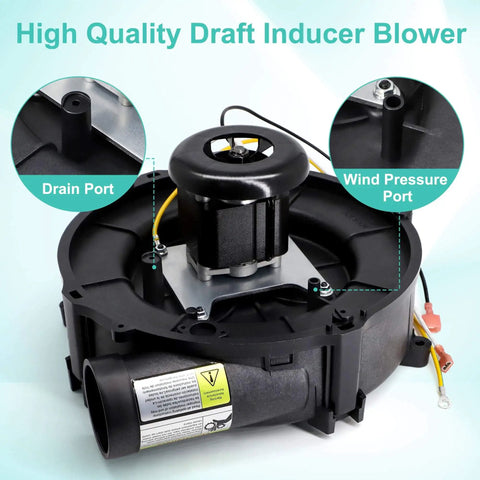 Furnace Draft Inducer Blower Motor Assembly Drop In Replacement For Goodman Furnaces Replaces 0171M00001S 22307501