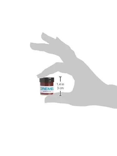 Polishing Compound 421 For Metals And Plastics Ideal For Removing Blemishes And Restoring Bright Shine With Rotary Tools in hand.